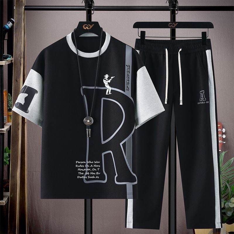 Summer Fashion Trendy Printed  - Men'S Fashion Looks ulasan dan harga