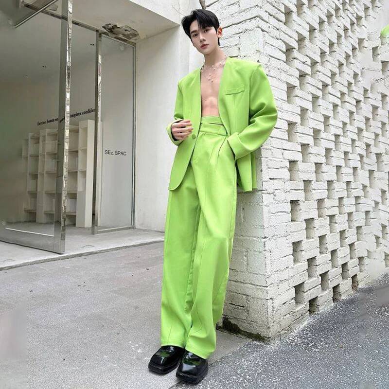 LUZHEN 2026 Spring New Solid C - Men'S Fashion Color ulasan dan harga