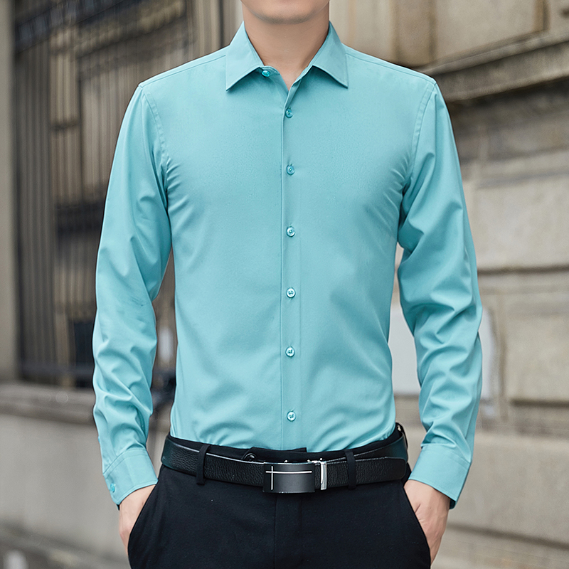 New Plus Size Men Solid Color  - Men'S Fashion Color ulasan dan harga