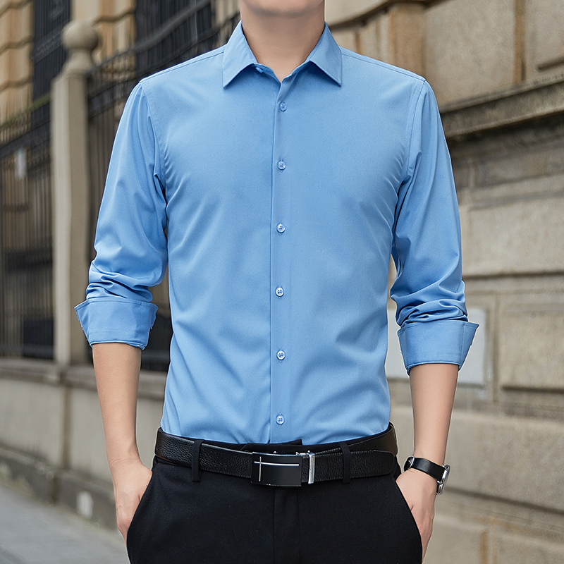 New Plus Size Men Solid Color  - Men'S Fashion Color ulasan dan harga