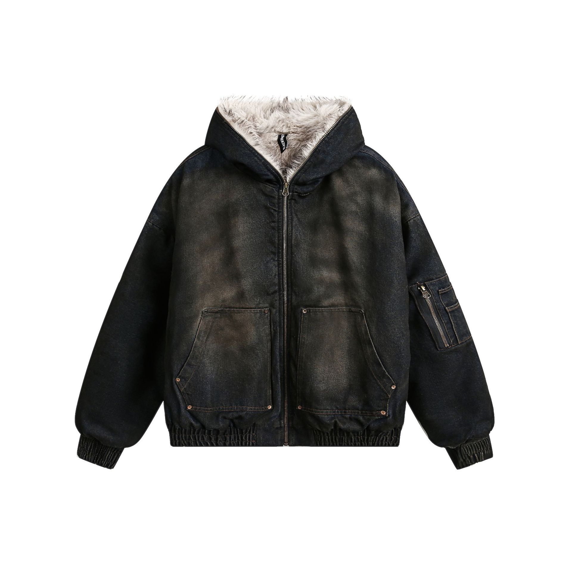 2025 Winter New American Washe - Sherpa Jacket Fleece ulasan dan harga