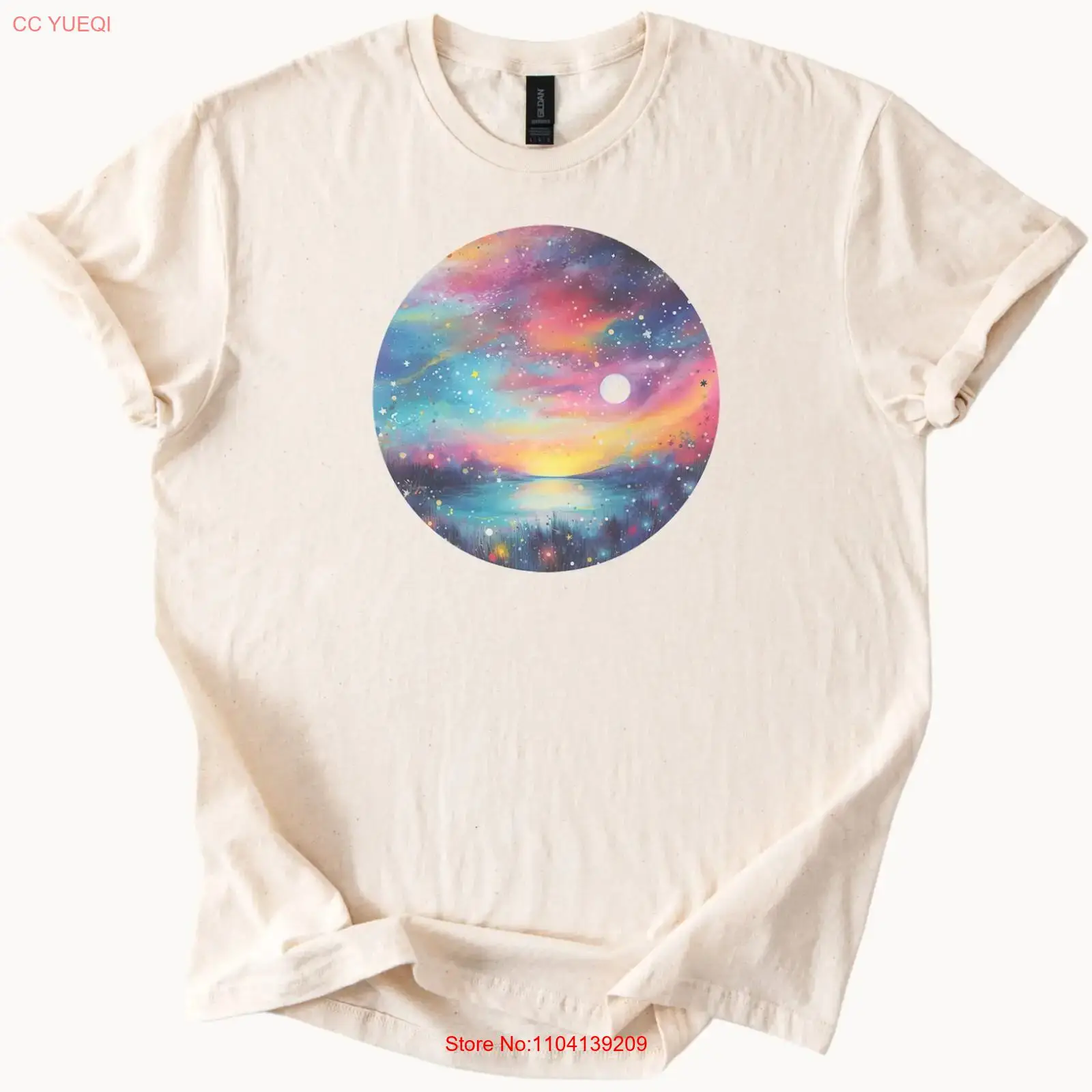 Cosmic Night Sky T Shirt Galax - Men'S Fashion Aesthetics ulasan dan harga