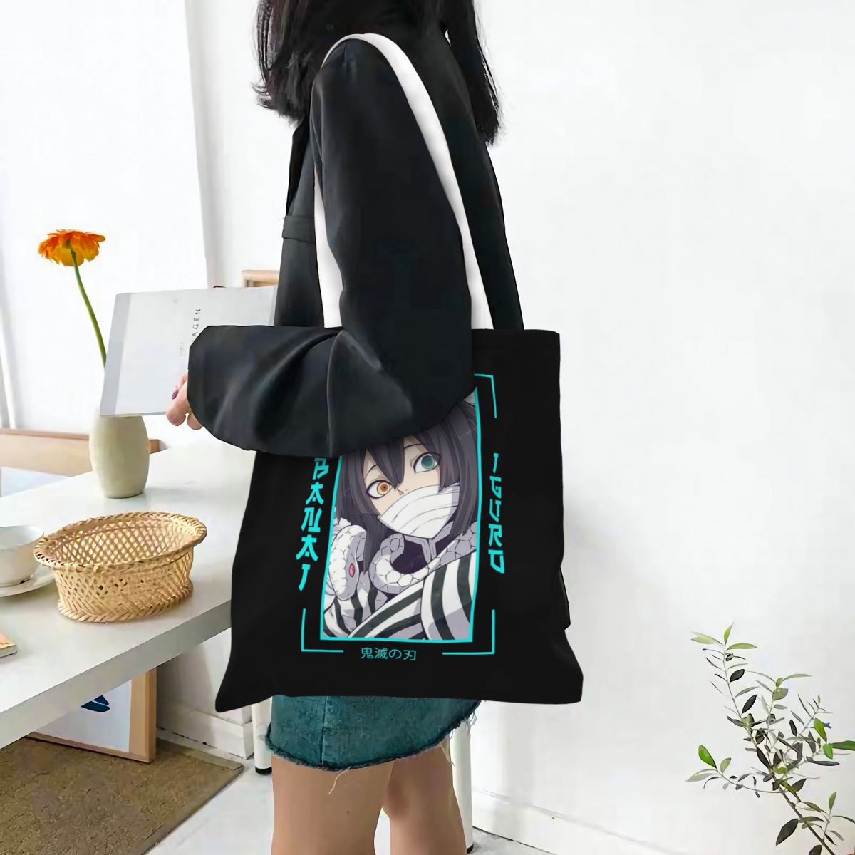 Demon Slayer Obanai Anime Canv - Men'S Fashion Aesthetics ulasan dan harga
