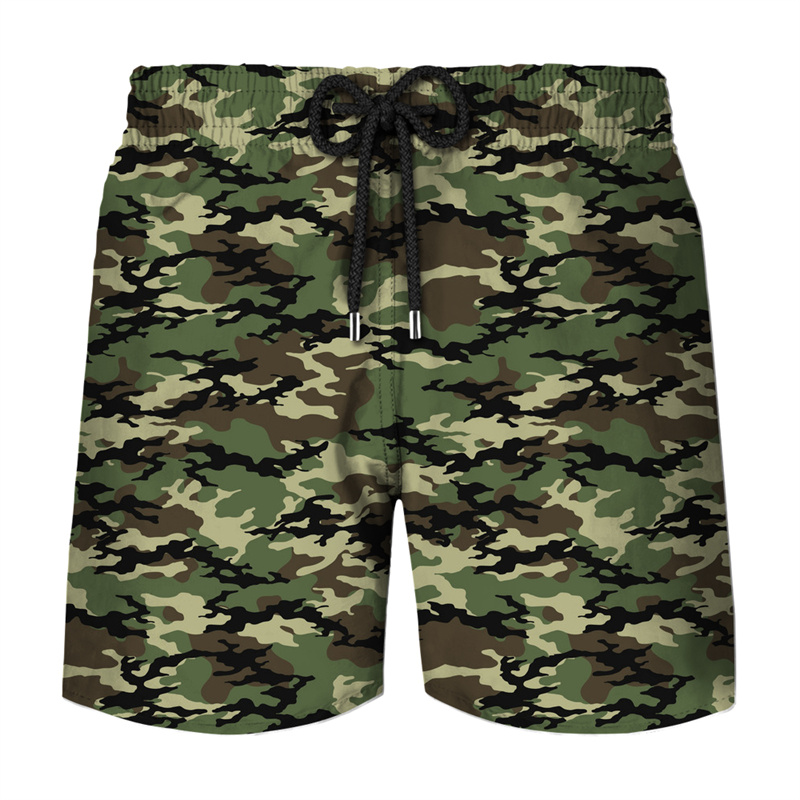 Classic Camouflage Board Short - Mens Fashion Camo Pants ulasan dan harga