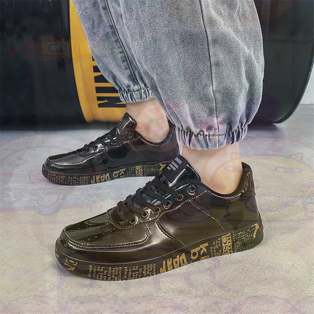 Round Foot Size 45 Sneakers Wh - Men'S Fashion Over The Years ulasan dan harga