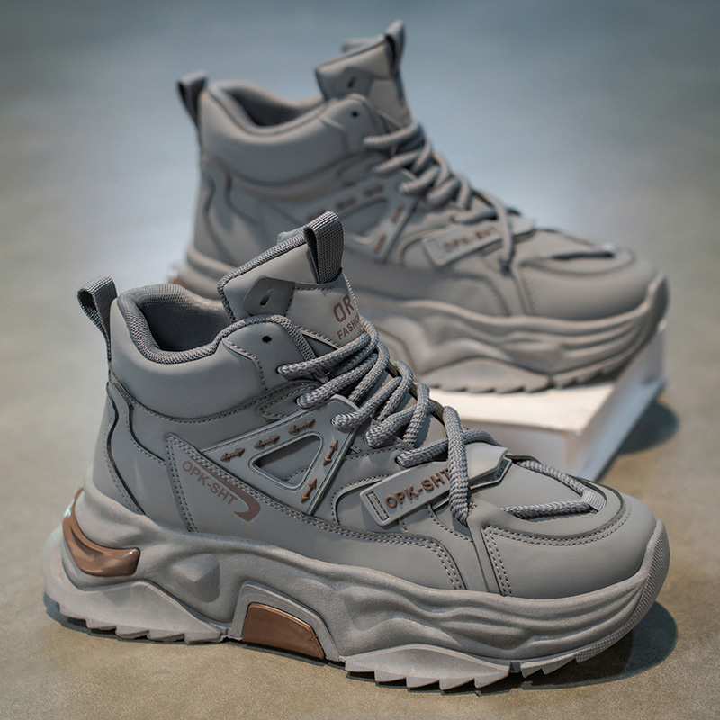 High Top Breathable Anti Slip  - Men'S Fashion Footwear ulasan dan harga