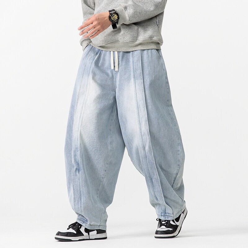 2025 New Vintage Harem Pants M - Men'S Fashion Pants 2025 ulasan dan harga