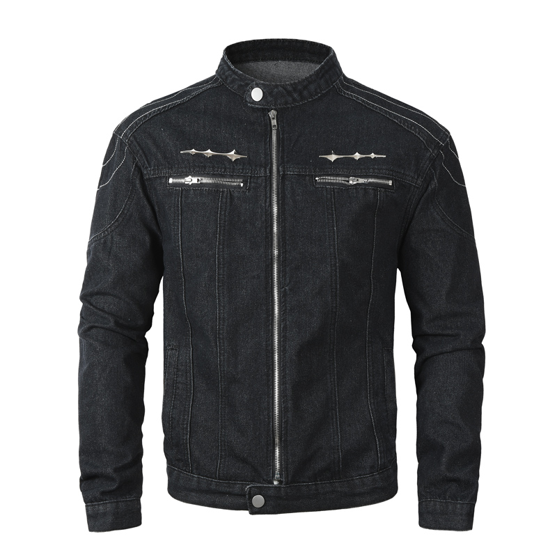 High Street Fashion Designer M - Mens Fashion Denim Jacket ulasan dan harga