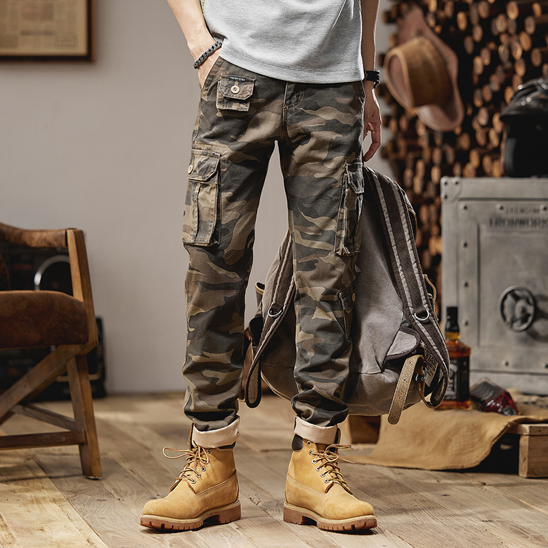 2025 Four Seasons Men's Fashio - Mens Fashion Camo Pants ulasan dan harga