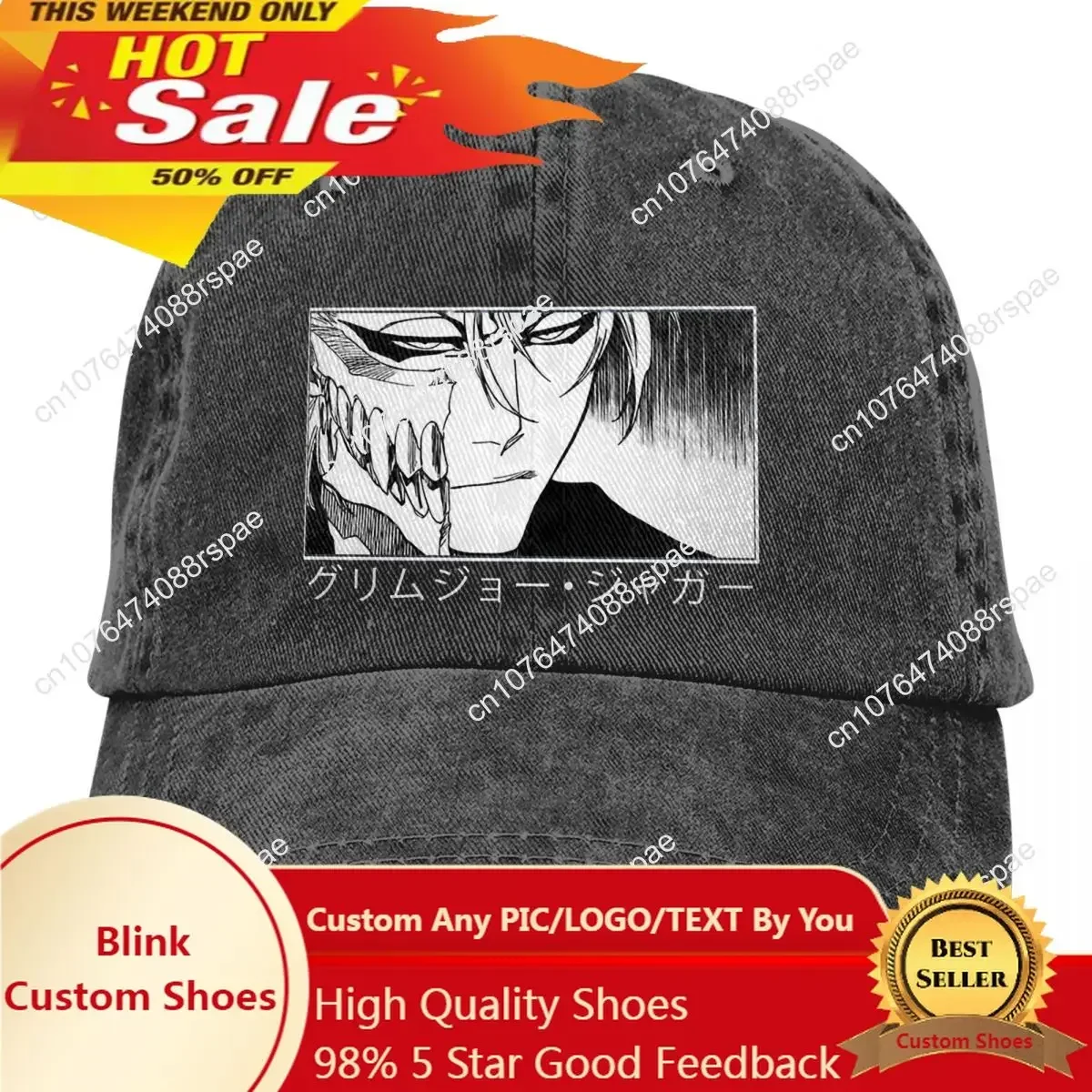 Washed Men's Baseball Cap Grim - Trucker Hat Cap ulasan dan harga