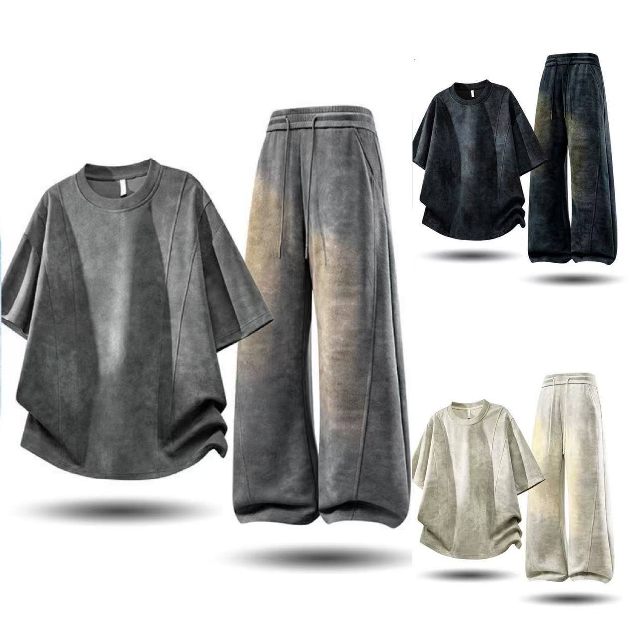 Summer Fashion Solid Color Ame - Men'S Fashion Color ulasan dan harga