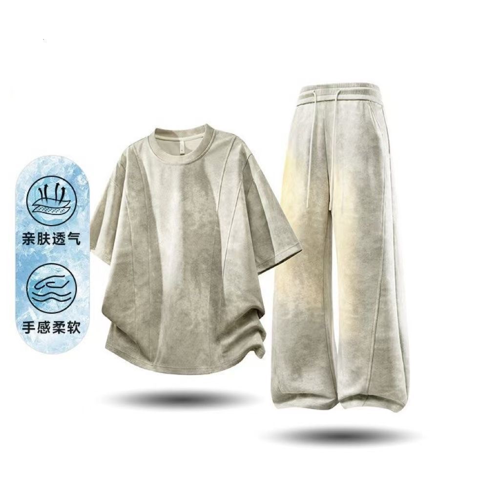 Summer Fashion Solid Color Ame - Men'S Fashion Color ulasan dan harga