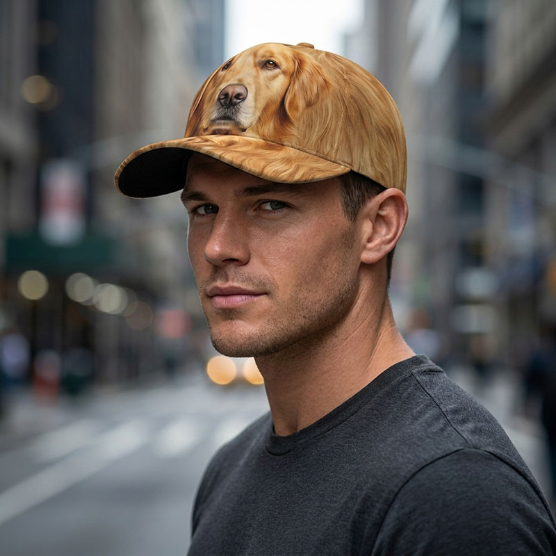 Golden Retriever Dog Baseball  - Trucker Hat Cap ulasan dan harga