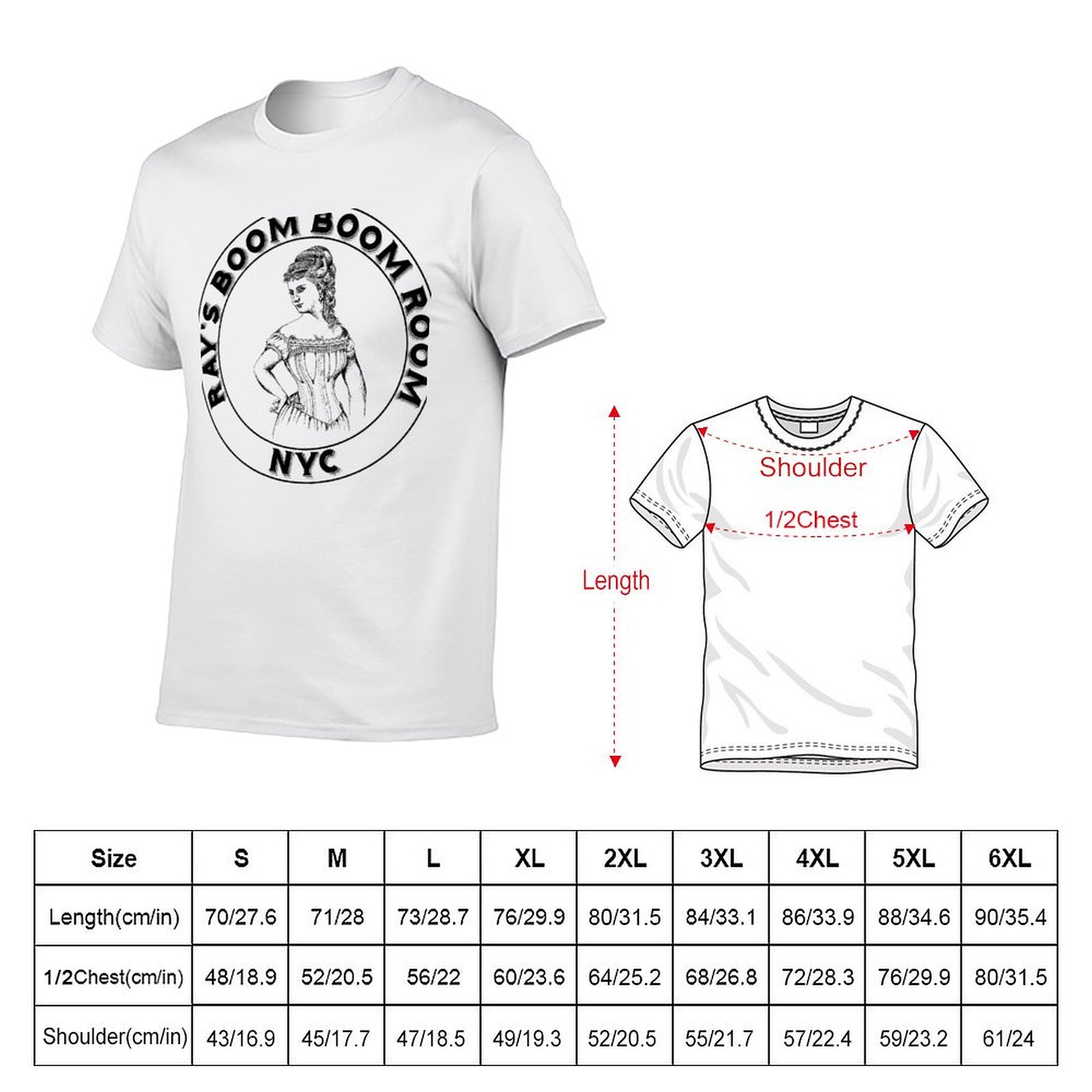 Ray's Boom Boom Room NYC T-Shi - Men'S Fashion Nyc ulasan dan harga