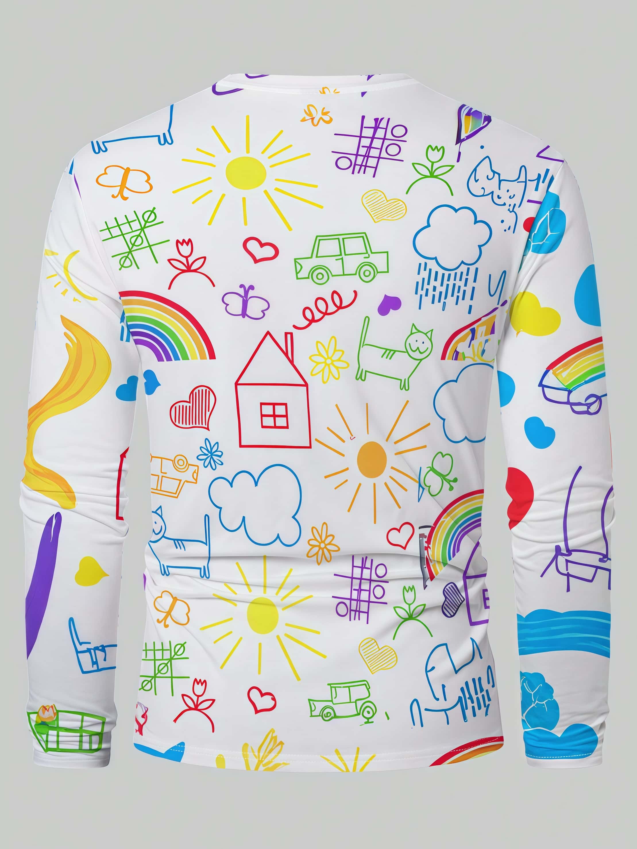 2026 New Dopamine Color Graffi - Men'S Fashion Trends ulasan dan harga
