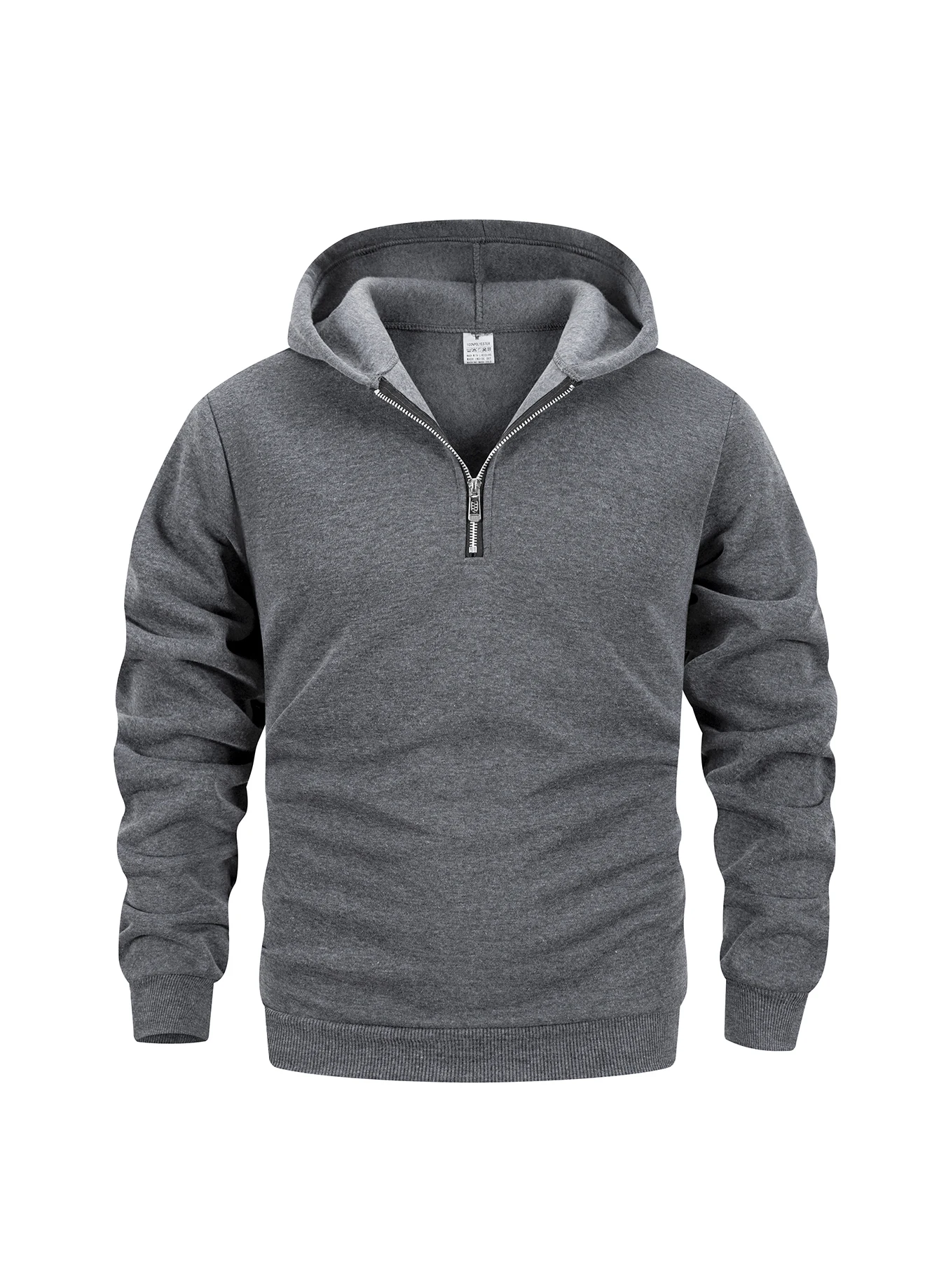 Men's Quarter Zip Up Hoodies A - Mens Fashion Quarter Zip ulasan dan harga